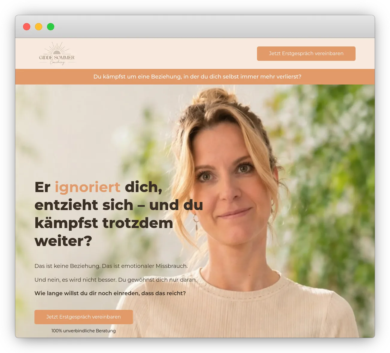 Gidde Sommer Coaching